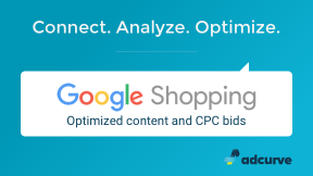 Adcurve - Der Google Shopping Optimizer
